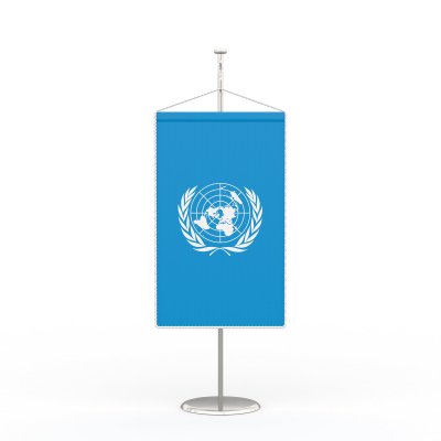 Bannière de table Nations Unies