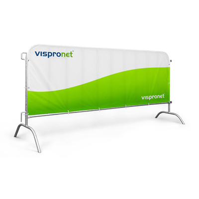 Bâches / housses pour barrières de sécurité impression incluse