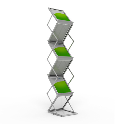 Présentoir à prospectus 100.001, valise incluse