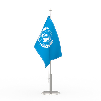 Drapeau de table Nations Unies