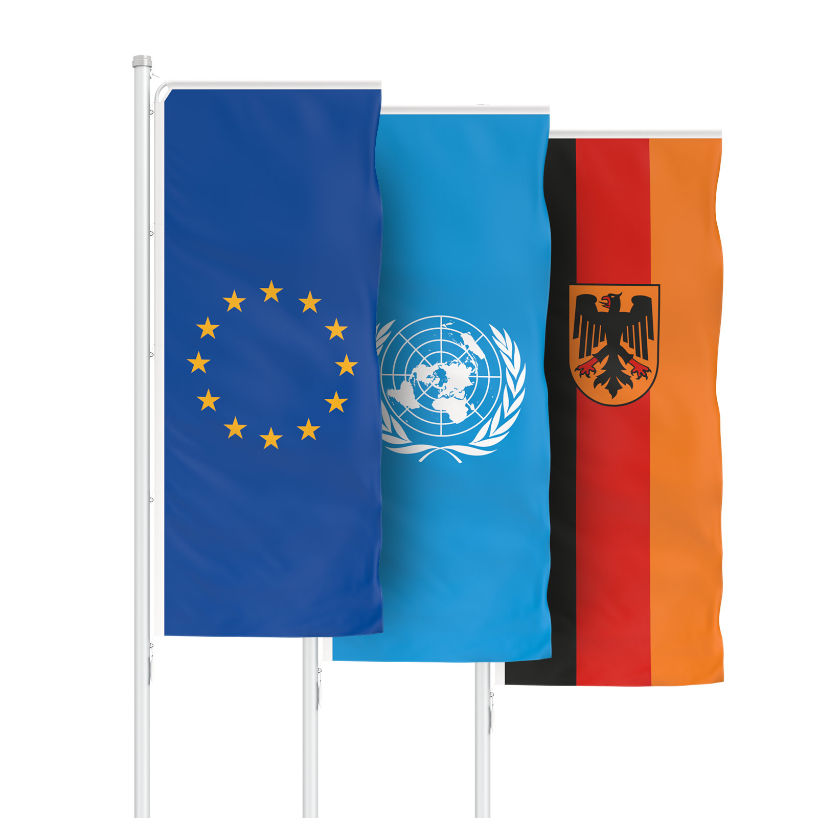 Drapeau spéciaux - format portrait avec Presenter Basic