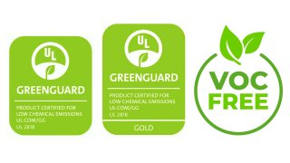 Certification Greenguard Gold & sans COV